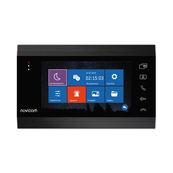 Novicam MAGIC 7 White / Dark HD - 7" монитор HD домофона с записью купить с доставкой