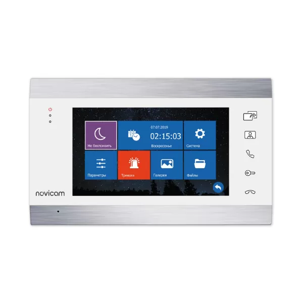 Novicam MAGIC 7 White / Dark HD - 7" монитор HD домофона с записью купить с доставкой