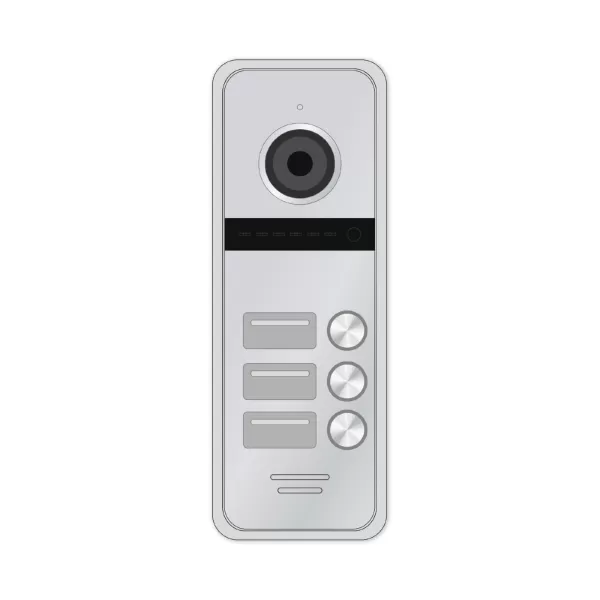 Novicam FANTASY 3 HD Black / Silver - 3 абонентская HD вызывная панель 1.3 Мп  купить с доставкой