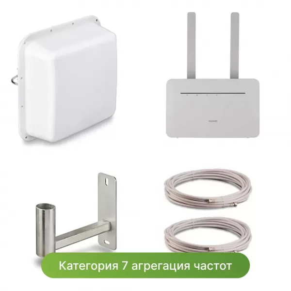 Комплект KDH15-800 4G-MR cat.7 для усиления 3G-4G интернета расширенный NEWLTE купить с доставкой